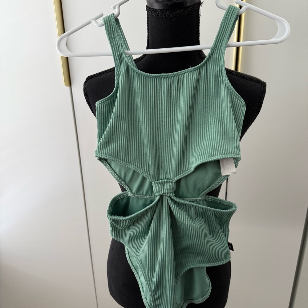 Abercrombie Kids Green Kids One Piece Swimsuit